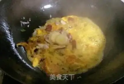 Make Celery fried eggs step 4