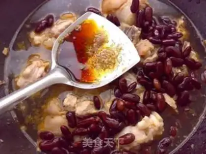 Make Red bean, pig hoof step 5