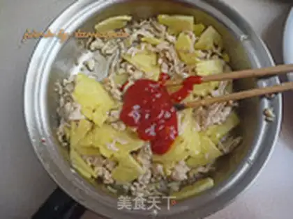 Make Pineapple chicken step 6