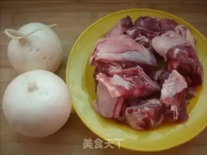 Make Lamb radish soup step 0