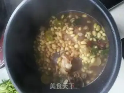 Make Soybean pig hoof step 7