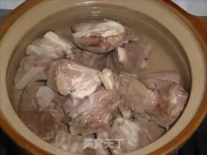 Make Lamb radish soup step 2