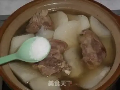 Make Lamb radish soup step 6