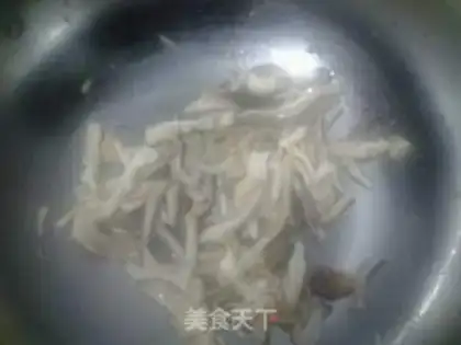 Make Garlic ham and mushrooms step 5