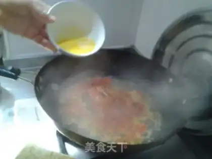Make Tomato egg soup step 6