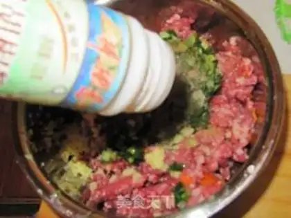 Make Burger beef cake step 7