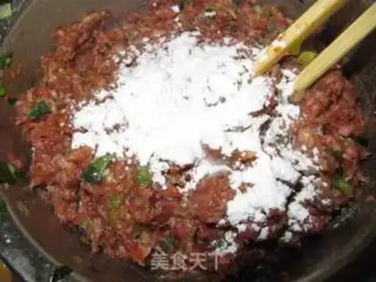 Make Burger beef cake step 11