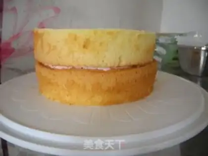 Make Five colored basket cakes step 9
