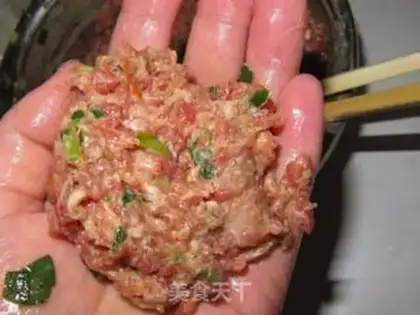 Make Burger beef cake step 13