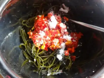 Make Spicy seaweed step 2