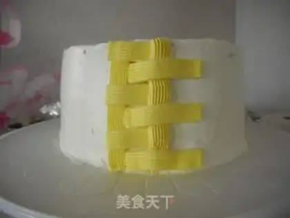 Make Five colored basket cakes step 12
