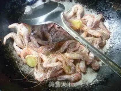 Make Red burning shrimp step 3