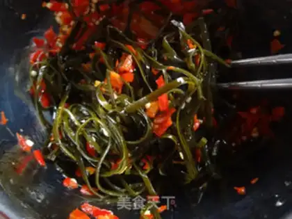 Make Spicy seaweed step 3