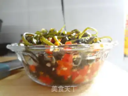 Make Spicy seaweed step 4