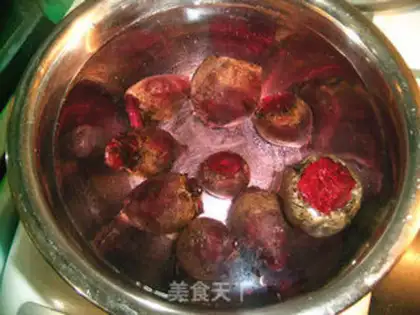 Make Beet salad step 1
