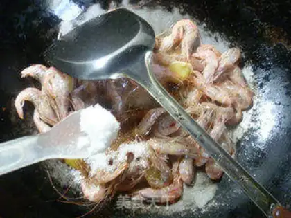 Make Red burning shrimp step 6