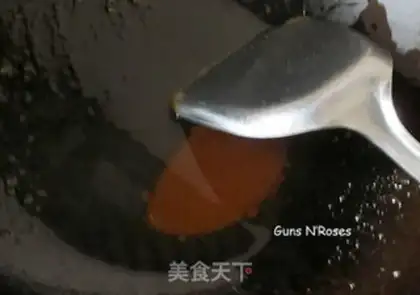 Make Red burning pig hoof step 4