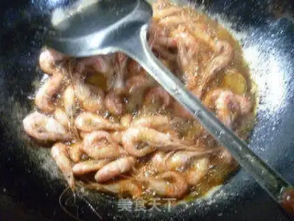 Make Red burning shrimp step 8