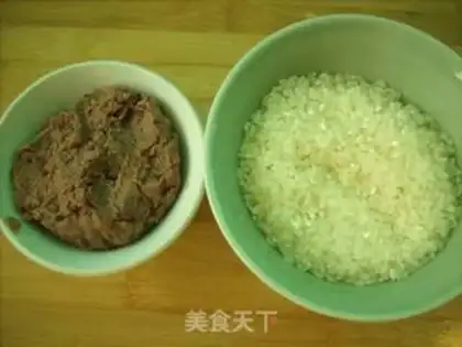 Make Milk and rice cake step 0