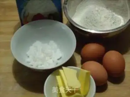 Make Butter puff step 0