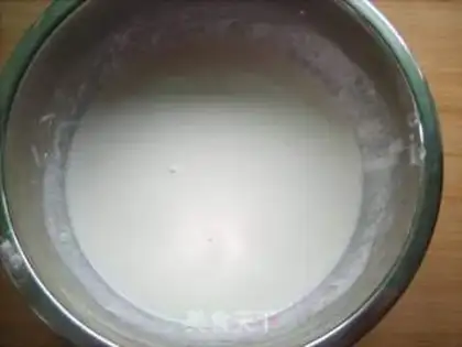 Make Milk and rice cake step 5