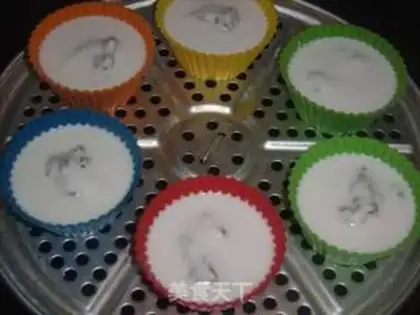 Make Milk and rice cake step 9