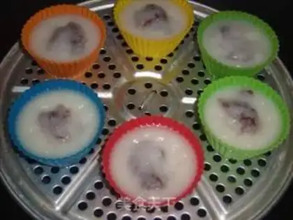 Make Milk and rice cake step 10