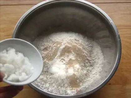 Make Bean-leafing step 1