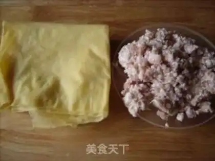 Make Blanket meat step 0