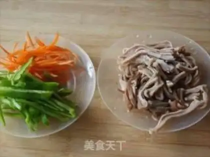 Make Green peppers step 1