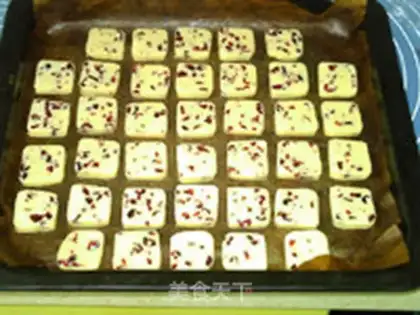 Make Cranberry cookies step 11