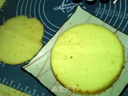 Make Basket cake step 1