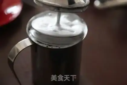 Make A latte step 3