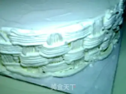 Make Basket cake step 6