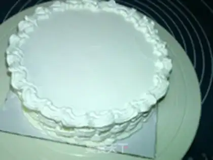Make Basket cake step 7
