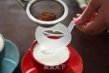 Make A latte step 6