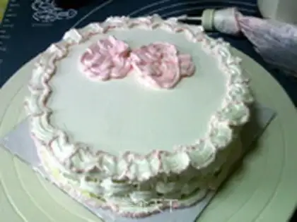Make Basket cake step 12