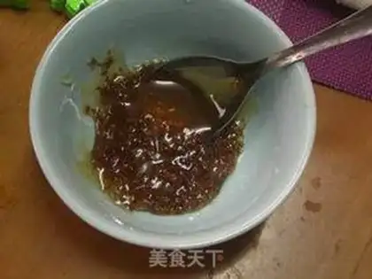 Make The Mango Mountain is full of tofu step 1