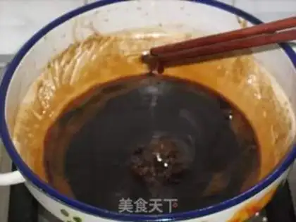 Make Black Sesame walnut gel step 4