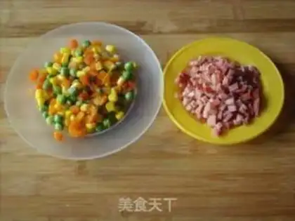Make Rice pizza step 1