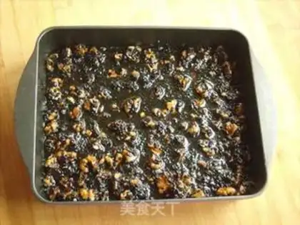 Make Black Sesame walnut gel step 7