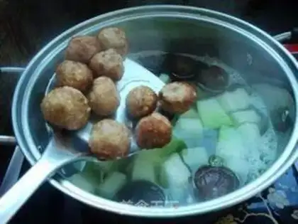 Make Porkball soup step 6