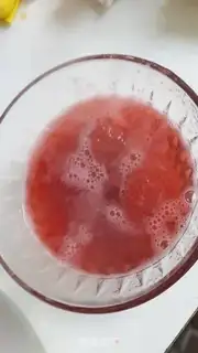 Make Strawberry shakes step 9