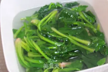 Make Vegetable spinach step 3