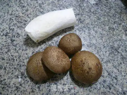 Make Two mushrooms, spinal step 0