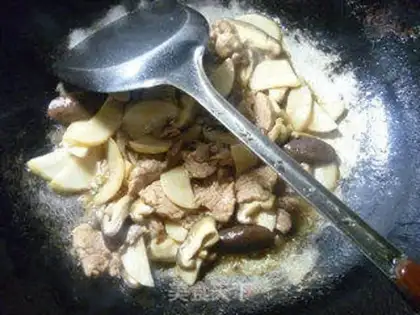 Make Two mushrooms, spinal step 10