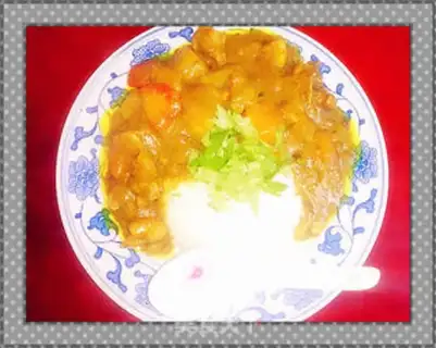 Make Coconut curry chicken step 8
