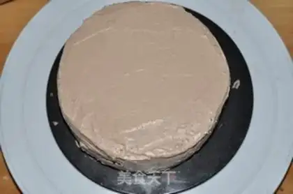 Make A stake cake step 17