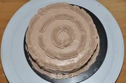 Make A stake cake step 18