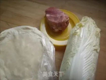 Make Big cabbage spinach step 0